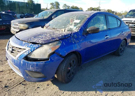 2017 Nissan Versa 1.6 Sv from USA, damaged, VIN 3N1CN7AP1HL843497